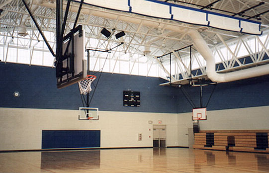 Pembroke Shores Gymnasium basketball court.